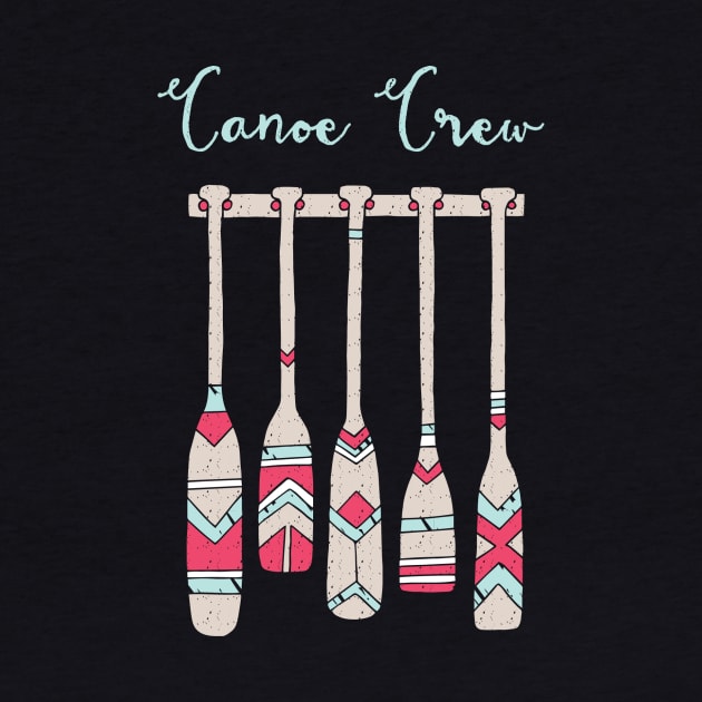 Canoe Crew T-shirt Design by LaveryLinhares